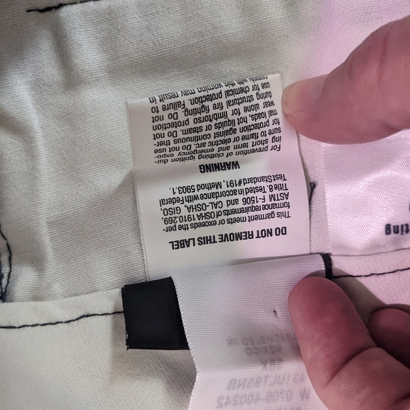 WorkRite NWOT FR rated pant set of 2 - Picture 10 of 11